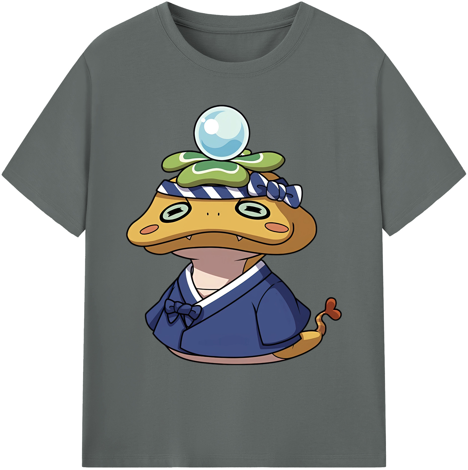 （画像用） 妖怪ウォッチ Yo-kai Watch 綿100％ メンズ半袖Tシャツ｜肌触りやわらか＆通気性